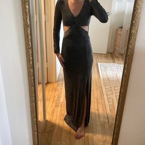 Formal floor length dress